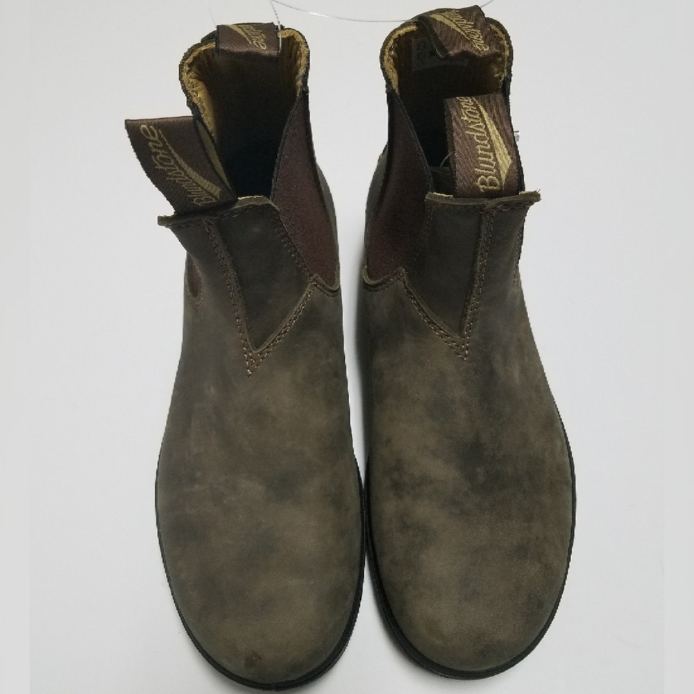 New Blundstone 585 Rustic Brown Chelsea Boots - Picture 4 of 7